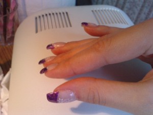  Erster Versuch mit Stempel in Anfänger Nageldesign