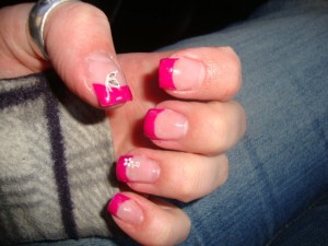 pink1 Mein 2. Modellageversuch in Anfänger Nageldesign