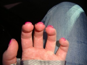 pink3 Mein 2. Modellageversuch in Anfänger Nageldesign