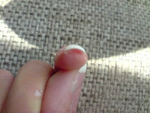 s1 Erster Versuch Schablonenverlängerung! in Anfänger Nageldesign