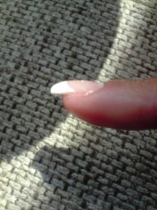 s3 Erster Versuch Schablonenverlängerung! in Anfänger Nageldesign