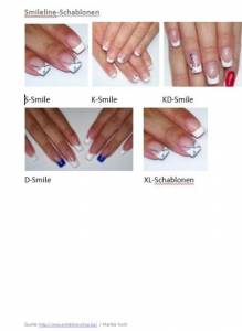 ÜBERSICHT SMILELINESCHABLONEN Erste Modellagen mit French und Stamping in Anfänger Nageldesign