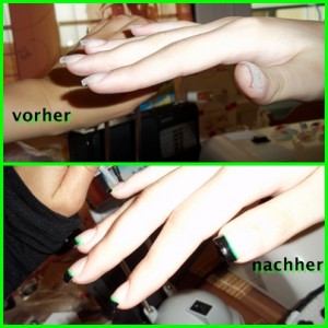 Seite Stimmen die Seitenlinien? in Anfänger Nageldesign