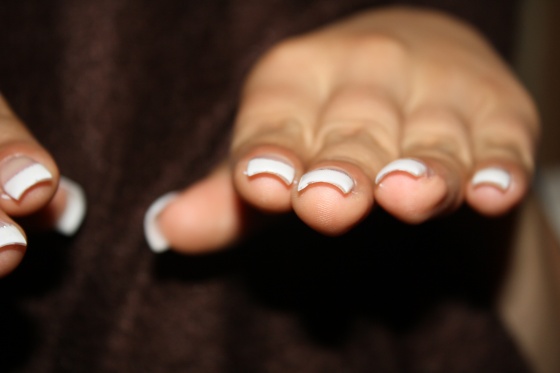 verkleinert 3 Nägel meiner Freundin ;) in Anfänger Nageldesign