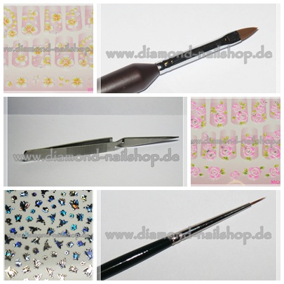 werbebanner Neuer Shop www.diamond-nailshop.de in Online-Shop