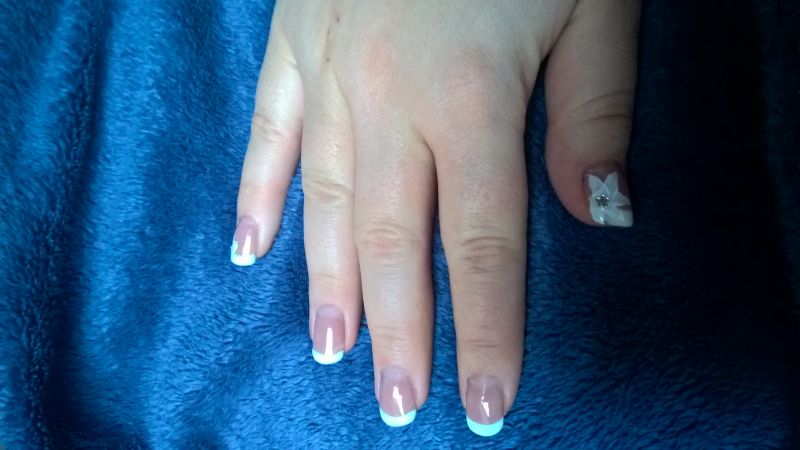 Modellage Seitliche Obenansicht Gelmodellage Hand Allgemeine Kritik erwünscht in Anfänger Nageldesign