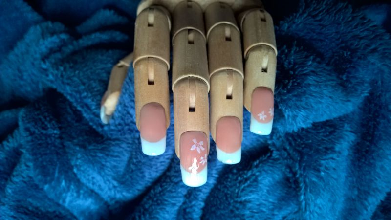 Gel Holzhand Front Gelmodellage zum ersten mal mit 3 Phasen in Anfänger Nageldesign